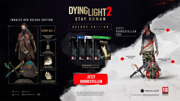 Игра Dying Light 2: Stay Human. Deluxe Edition [PS4, русская версия] в Казани