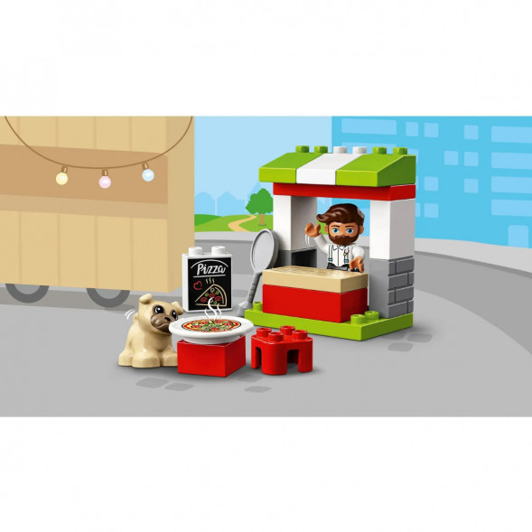 Конструктор LEGO DUPLO 10927 Town Киоск-пиццерия в Казани