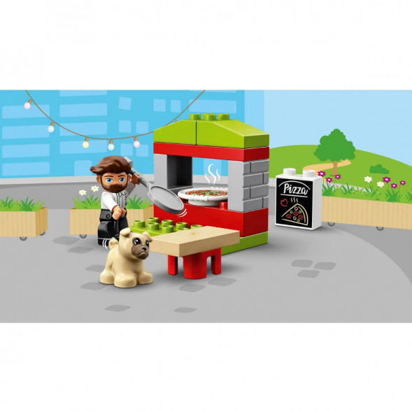 Конструктор LEGO DUPLO 10927 Town Киоск-пиццерия в Казани