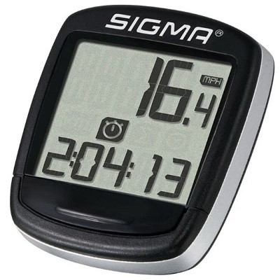 Велокомпьютер SIGMA BC 500, 5 функций, черный/серебристый в Казани