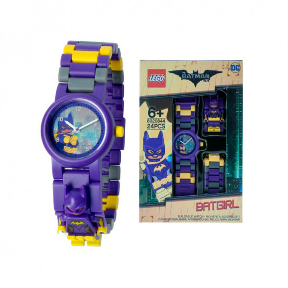 Часы LEGO Super Heroes 8020844 Batman Movie Бэтгерл с минифигуркой в Казани