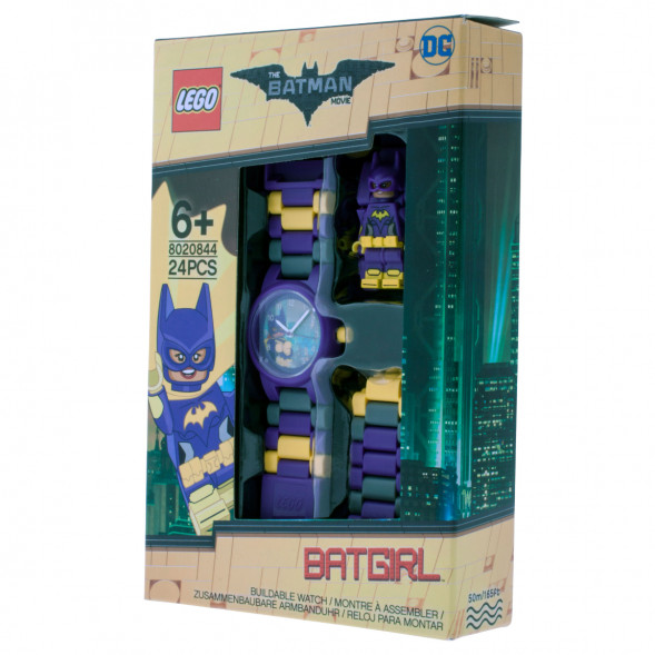 Часы LEGO Super Heroes 8020844 Batman Movie Бэтгерл с минифигуркой в Казани