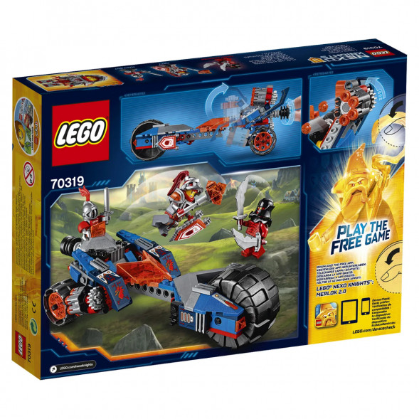 Конструктор LEGO Nexo Knights 70319 Молниеносная машина Мэйси в Казани