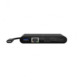 Док-станция Belkin USB-C Multimedia + Charge Adapter AVC004btBK, черный