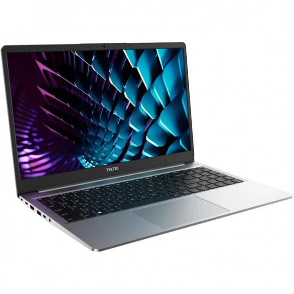 Ноутбук TECNO MegaBook K15SDA (15.6&amp;quot;, IPS, AMD Ryzen 5 7430U 2.3ГГц, 6 ядер, 16ГБ DDR4, 512ГБ SSD, AMD Radeon Graphics, Windows 11 Home), серый в Казани