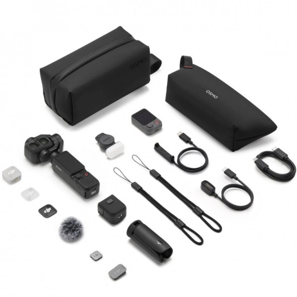 Экшн-камера DJI Osmo Pocket 4P Vlog Combo, чёрный в Казани