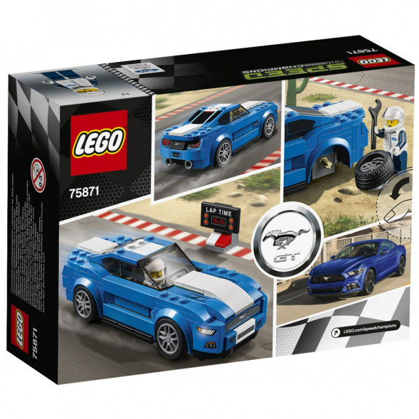 Конструктор LEGO Speed Champions 75871 Ford Mustang GT в Казани