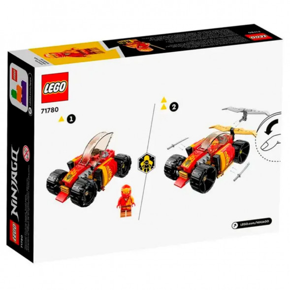 Конструктор LEGO Ninjago 71780 Гоночный автомобиль ниндзя Кая в Казани