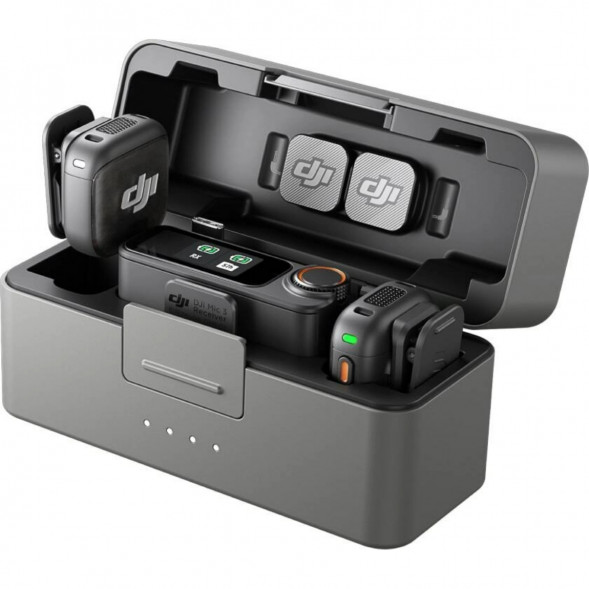 Беспроводной микрофон DJI Mic 3 (2 TX + 1 RX + Charging Case) в Казани