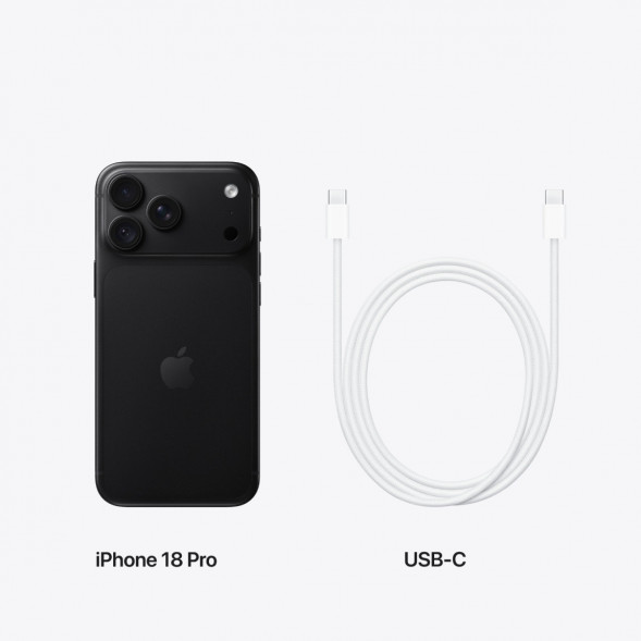 Смартфон Apple iPhone 18 Pro 256GB (SIM + eSIM), Black в Казани