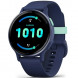 Умные часы Garmin Vivoactive 5, синие с металлически-синим безелем и силиконовым ремешком 010-02862-12 в Казани