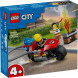 Конструктор LEGO City 60410 Пожарно-спасательный мотоцикл в Казани