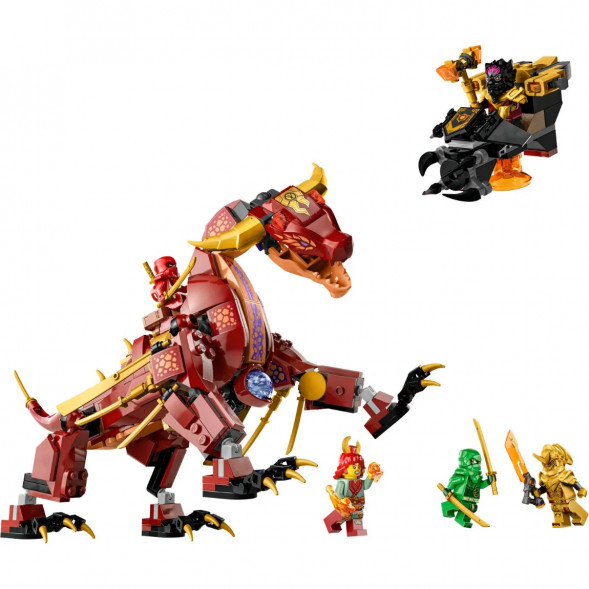 Конструктор LEGO Ninjago 71793 Лавовый дракон-трансформер в Казани