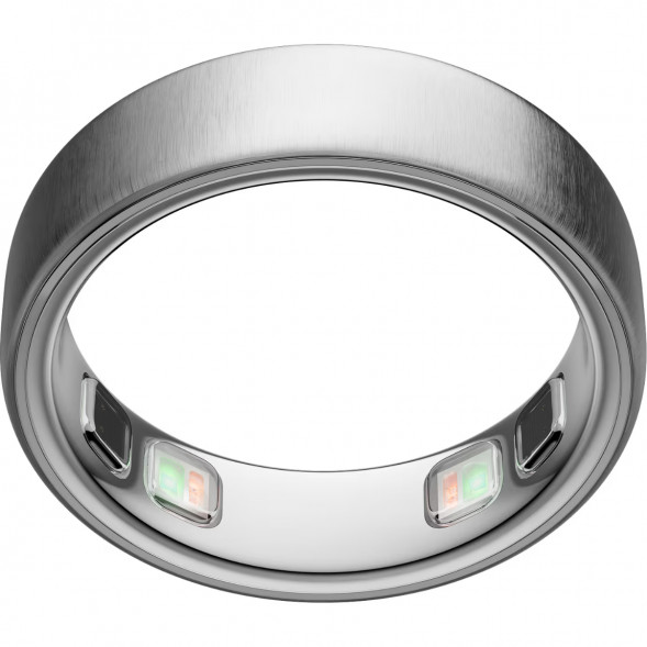 Умное кольцо Oura Ring 5 (размер 7), матовое серебро/Brushed Silver в Казани