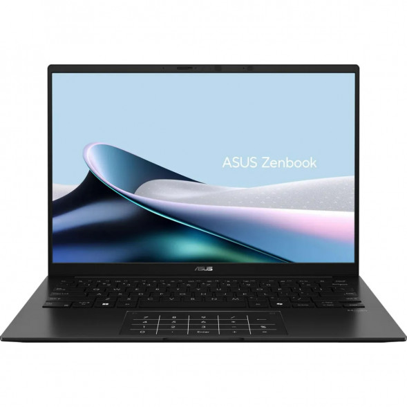 Ноутбук ASUS Zenbook 14 UM3406GA-QD132 (14&amp;quot;, OLED, AMD Ryzen AI 5 430 2ГГц, 4 ядра, 16ГБ LPDDR5x, 512ГБ SSD, AMD Radeon 840M, без ОС), черный в Казани