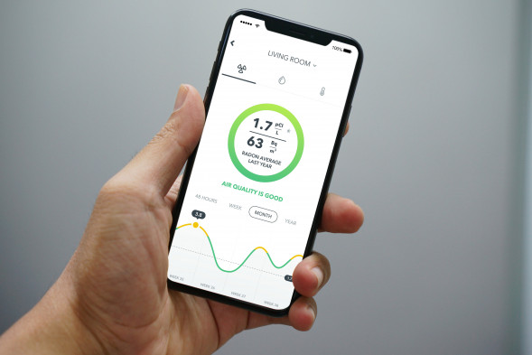 Детектор радона Airthings Wave 2-го поколения в Казани