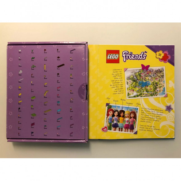 Книга и набор кубиков LEGO Friends Buch &amp;amp; Steine-Set Zwei Freundinnen auf Schatzsuche в Казани