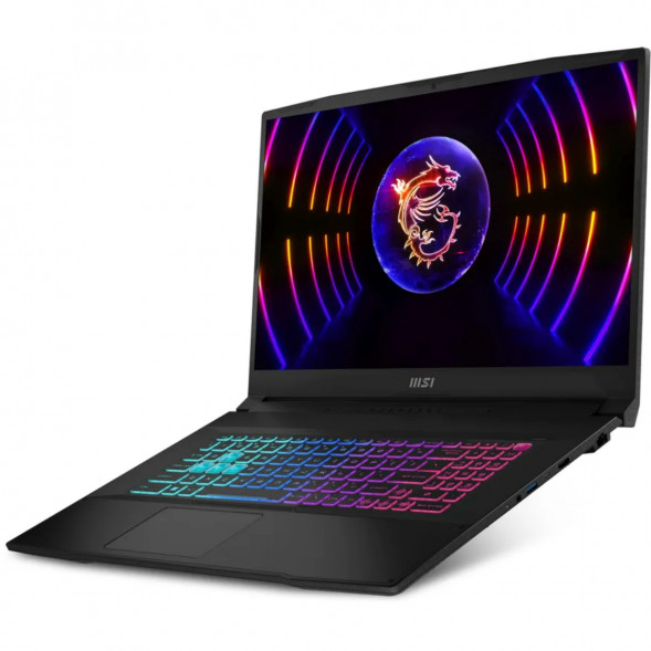 Ноутбук MSI Katana 17 B13VEK-1624XRUY (17.3&amp;quot;, IPS, Intel Core i5 13420H 2.1ГГц, 8 ядер, 16ГБ DDR5, 512ГБ SSD, NVIDIA GeForce RTX 4050 - 6 ГБ, без ОС), черный в Казани