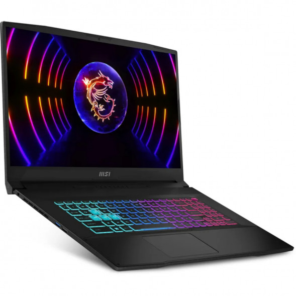Ноутбук MSI Katana 17 B13VEK-1624XRUY (17.3&amp;quot;, IPS, Intel Core i5 13420H 2.1ГГц, 8 ядер, 16ГБ DDR5, 512ГБ SSD, NVIDIA GeForce RTX 4050 - 6 ГБ, без ОС), черный в Казани