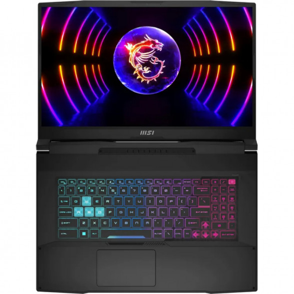 Ноутбук MSI Katana 17 B13VEK-1624XRUY (17.3&amp;quot;, IPS, Intel Core i5 13420H 2.1ГГц, 8 ядер, 16ГБ DDR5, 512ГБ SSD, NVIDIA GeForce RTX 4050 - 6 ГБ, без ОС), черный в Казани
