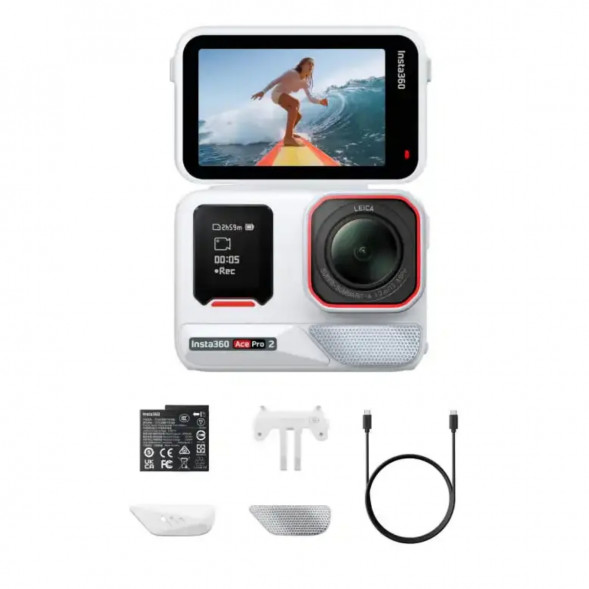 Экшн-камера Insta360 Ace Pro 2, Arctic White в Казани