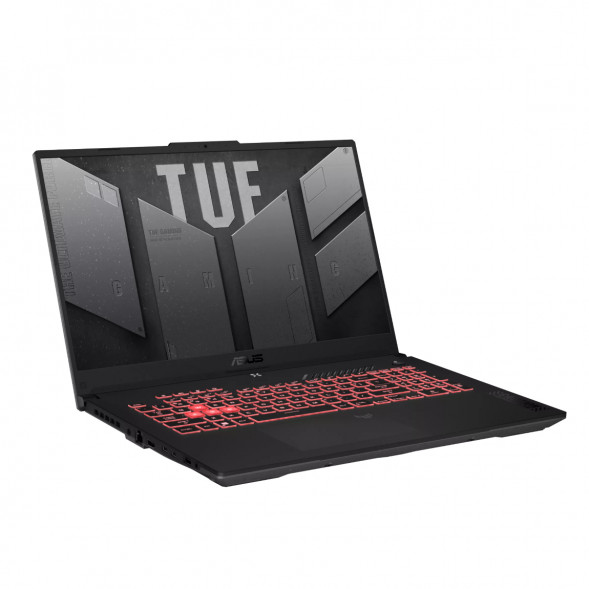 Ноутбук ASUS TUF Gaming A17 FA707NUG-HX156 (17.3&amp;quot;, IPS, 6 ядер, AMD Ryzen 7 7445HS 3.2 ГГц, 16 ГБ DDR5, SSD 512 ГБ, NVIDIA GeForce RTX 4050 - 6 ГБ, без ОС), черный в Казани