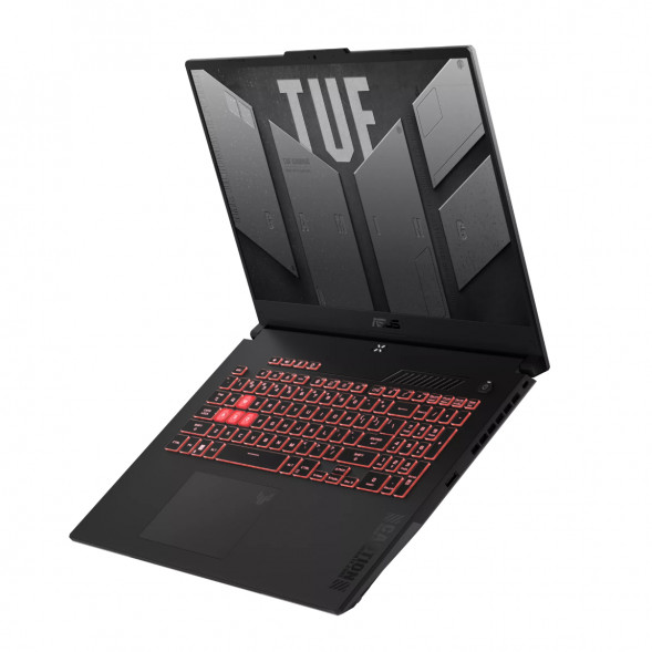 Ноутбук ASUS TUF Gaming A17 FA707NUG-HX156 (17.3&amp;quot;, IPS, 6 ядер, AMD Ryzen 7 7445HS 3.2 ГГц, 16 ГБ DDR5, SSD 512 ГБ, NVIDIA GeForce RTX 4050 - 6 ГБ, без ОС), черный в Казани
