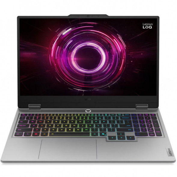 Ноутбук Lenovo LOQ 15AHP10 (83JG003DPB) (15.6&amp;quot;,  IPS, AMD Ryzen 5 220, 6 ядер, 16 ГБ DDR5, SSD 512 ГБ, NVIDIA GeForce RTX 5050 - 8 ГБ, без ОС), серый в Казани