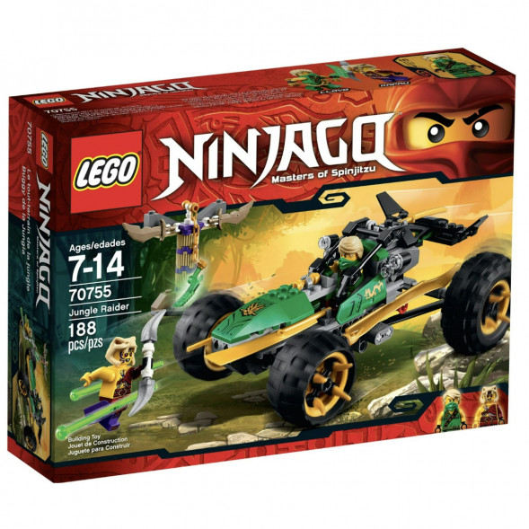 Конструктор LEGO Ninjago 70755 Тропический багги зелёного ниндзя в Казани