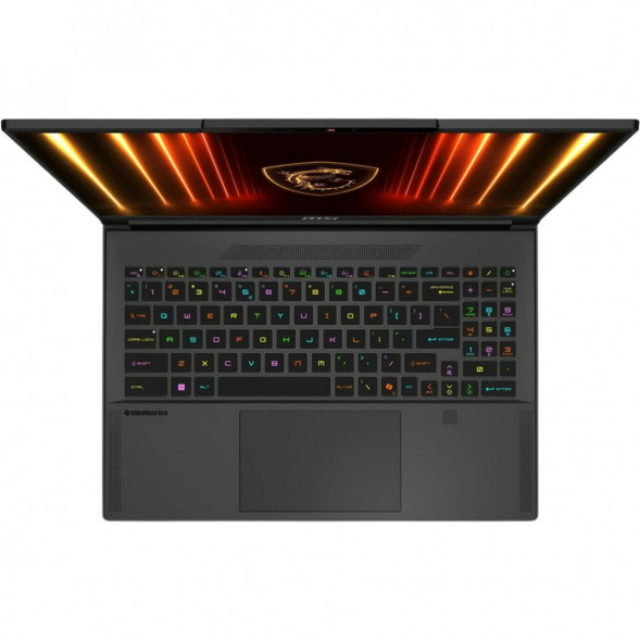 Ноутбук игровой MSI Stealth 16 AI A2HWGG-085XRU (16&amp;quot;, Intel Core Ultra 7, 32ГБ, 1ТБ SSD, RTX 5070, FreeDOS), черный в Казани