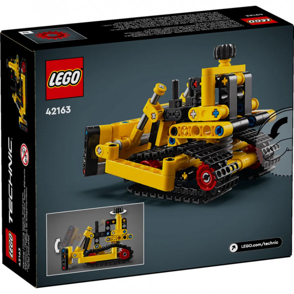 Конструктор LEGO Technic 42163 Cверхмощный бульдозер в Казани