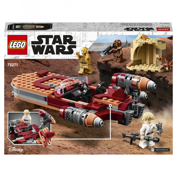 Конструктор LEGO Star Wars 75271 Спидер Люка Сайуокера в Казани