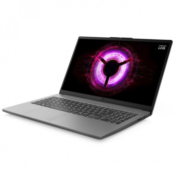 Ноутбук Lenovo LOQ 15ARP10E (83S0007FUS) (15.6&amp;quot;, IPS, AMD Ryzen 7 170 3.2 ГГц, 8 ядер, 16 ГБ DDR5, SSD 512 ГБ, NVIDIA  GeForce RTX 4050 - 6 ГБ, Windows 11 Home), серый в Казани