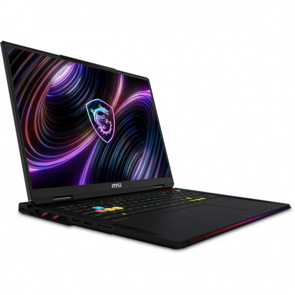Ноутбук MSI Raider 18 Max HX A2WI-1048RU (18&amp;quot;, IPS, Intel Core Ultra 9 290HX Plus 2.7ГГц, 24 ядра, 32ГБ DDR5, 2ТБ SSD, NVIDIA GeForce RTX 5080 - 16 ГБ, TGP 175Вт, Windows 11 Home), черный в Казани