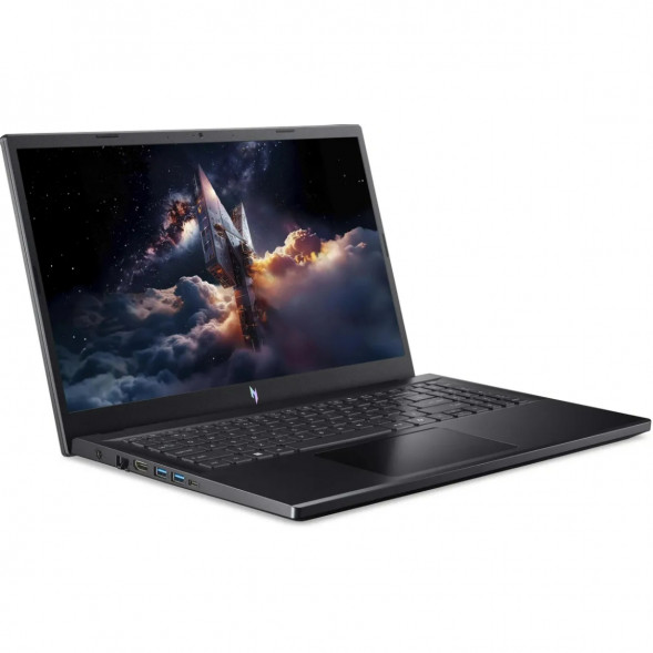 Ноутбук Acer Nitro V 15 ANV15-52-57BB (15.6&amp;quot;, IPS, Intel Core i5 13420H 2.1ГГц, 8 ядер, 16ГБ DDR4, 512ГБ SSD, NVIDIA GeForce RTX 5050 - 8 ГБ, Windows 11 Home), черный в Казани