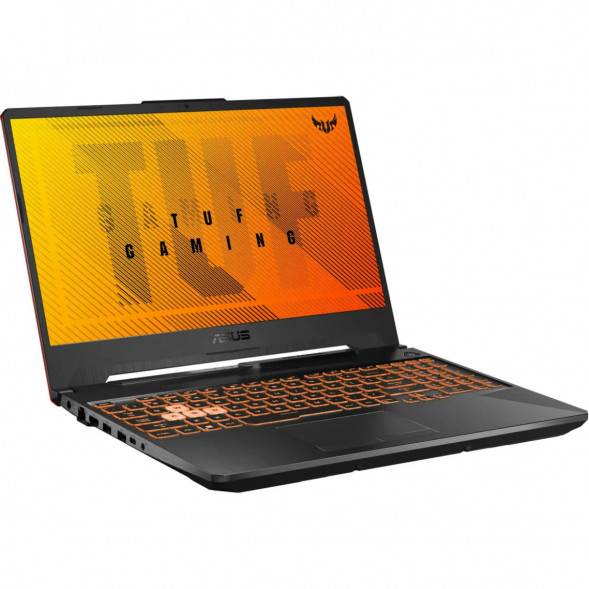Ноутбук ASUS TUF Gaming A15 FA506NCG-HN330 (15.6&amp;quot;, IPS, AMD Ryzen 7 8845HS 3.8ГГц, 8-ядерный, 16ГБ DDR5, 512ГБ SSD, NVIDIA GeForce RTX 3050 - 4 ГБ, без ОС), черный в Казани