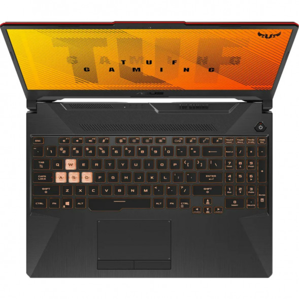 Ноутбук ASUS TUF Gaming A15 FA506NCG-HN330 (15.6&amp;quot;, IPS, AMD Ryzen 7 8845HS 3.8ГГц, 8-ядерный, 16ГБ DDR5, 512ГБ SSD, NVIDIA GeForce RTX 3050 - 4 ГБ, без ОС), черный в Казани