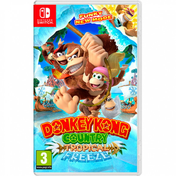 Игра Donkey Kong Country: Tropical Freeze [Nintendo Switch, английская версия] в Казани