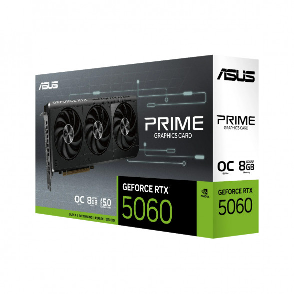 Видеокарта ASUS GeForce RTX 5060 Prime OC 8Gb (PRIME-RTX5060-O8G) в Казани