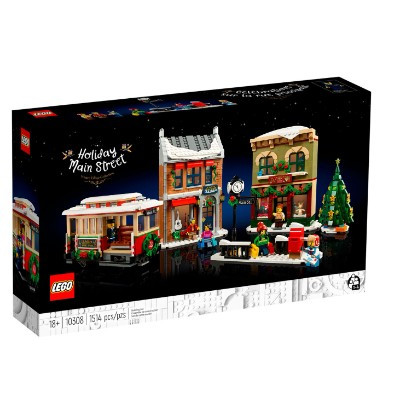 Конструктор LEGO Зимняя Деревня 10308 Главная Рождественская улица в Казани