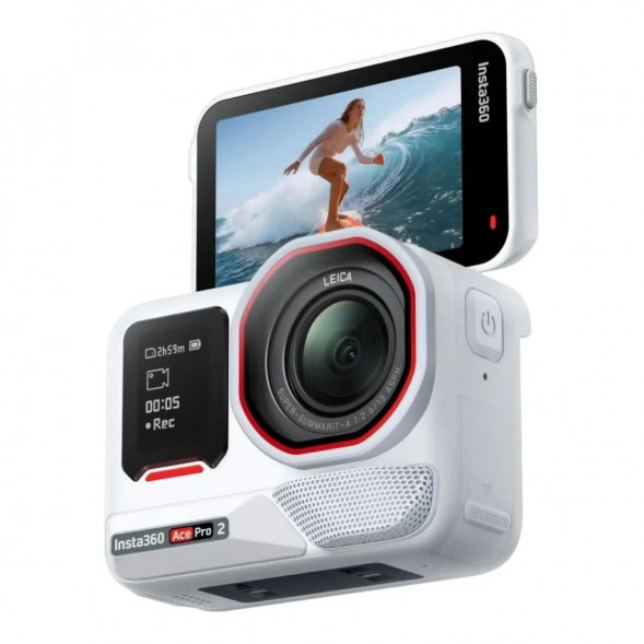 Экшн-камера Insta360 Ace Pro 2 Single Battery Xplorer Bundle, Arctic White в Казани