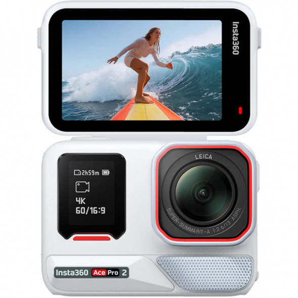 Экшн-камера Insta360 Ace Pro 2 Single Battery Xplorer Bundle, Arctic White в Казани