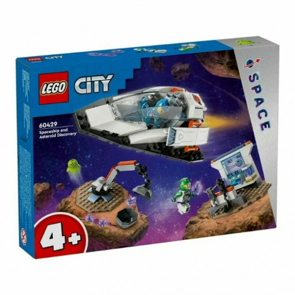 Конструктор LEGO City 60429 Открытие космического корабля и астероида в Казани
