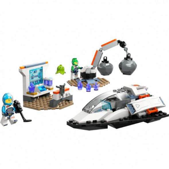 Конструктор LEGO City 60429 Открытие космического корабля и астероида в Казани