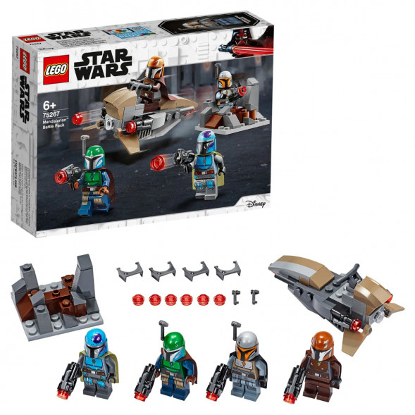 Конструктор LEGO Star Wars 75267 Боевой набор Мандалорцы в Казани