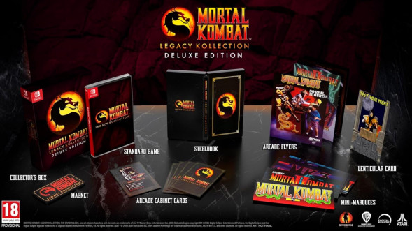 Игра Mortal Kombat: Legacy Kollection. Deluxe Edition [Nintendo Switch, английская версия] в Казани