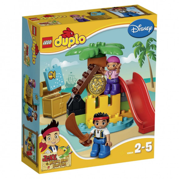 Конструктор LEGO DUPLO Jake 10604 Остров сокровищ в Казани