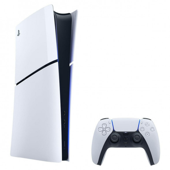 Игровая приставка Sony PlayStation 5 Slim 1TB без дисковода, белый в Казани