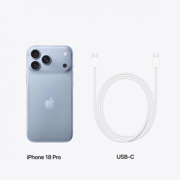 Смартфон Apple iPhone 18 Pro 1TB (eSIM), Glacier в Казани