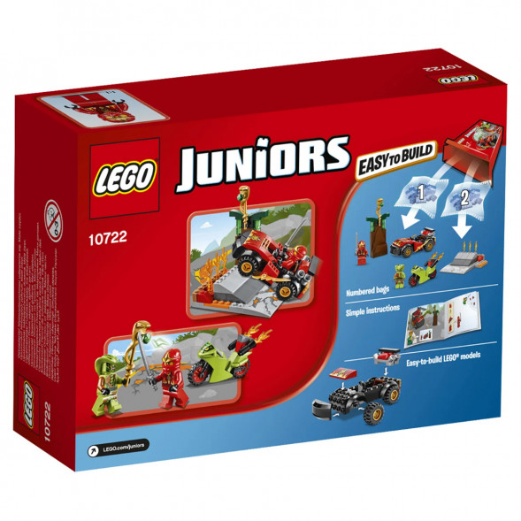 Конструктор LEGO Juniors 10722 Схватка со змеями в Казани